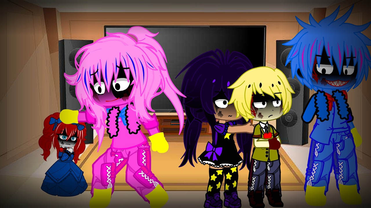 (2X) Poppy Playtime characters react to Chapter 5 edits part 2/??
