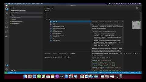 How to use debugger in Visual Studio Code with Node js