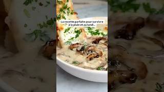 🍄 La soupe de champignons la plus réconfortante de l’automne !