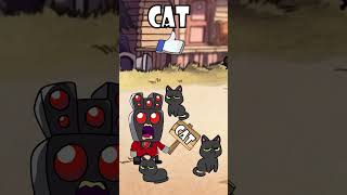 Which Titan SpeakerMan x Skibidi Toilets Dog vs Cat Challenge! Animation screenshot 5