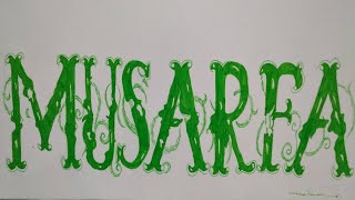 How to write Musarfa name || Nasty style of writing