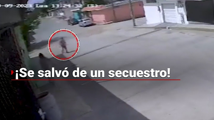 ¡LA INTENTARON SECUESTRAR! | Sujeto intentó secuestrar a niña de 10 años; ya fue detenido