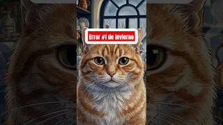 El error #1 con tu gato en invierno