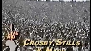 Crosby, Stills & Nash - Suite: Judy Blue Eyes (ABC - Live Aid 7/13/1985)