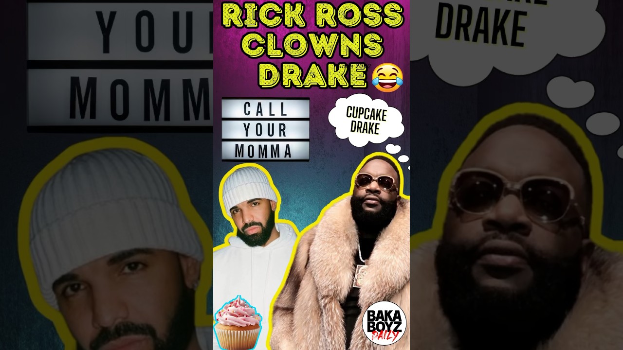 RICK ROSS CLOWNS DRAKE as the Rap Beef is Heating Up! #Beef #Bakaboyz #Drake