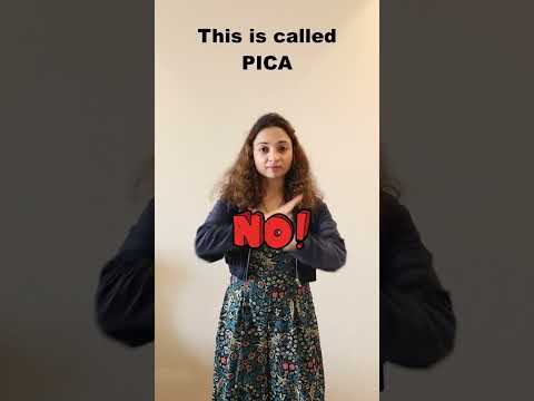 Pica is a