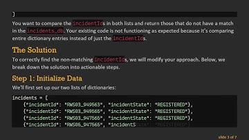 Comparing Two Lists of Dictionaries in Python: Efficiently Finding Non-Matches