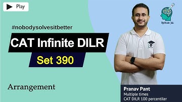 CAT Infinite DILR - Set 390 | 8 Families in a Building | Arrangement | Floor Puzzle