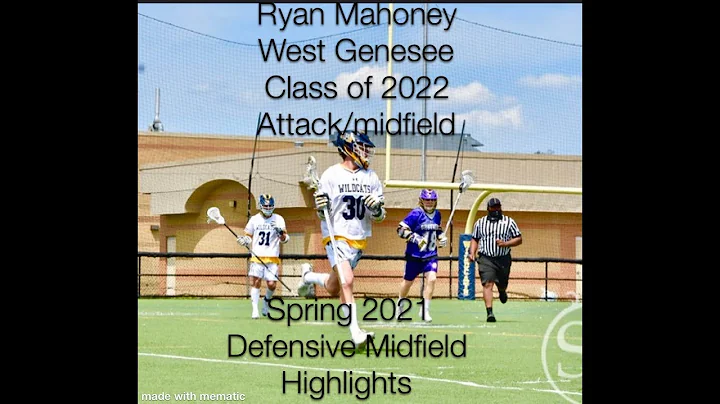 Ryan Mahoney (class of 2022) 2021 Season Highlights