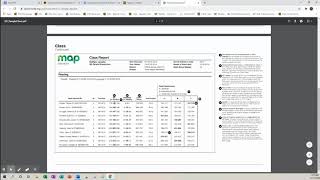 Class and Student Profile Reports