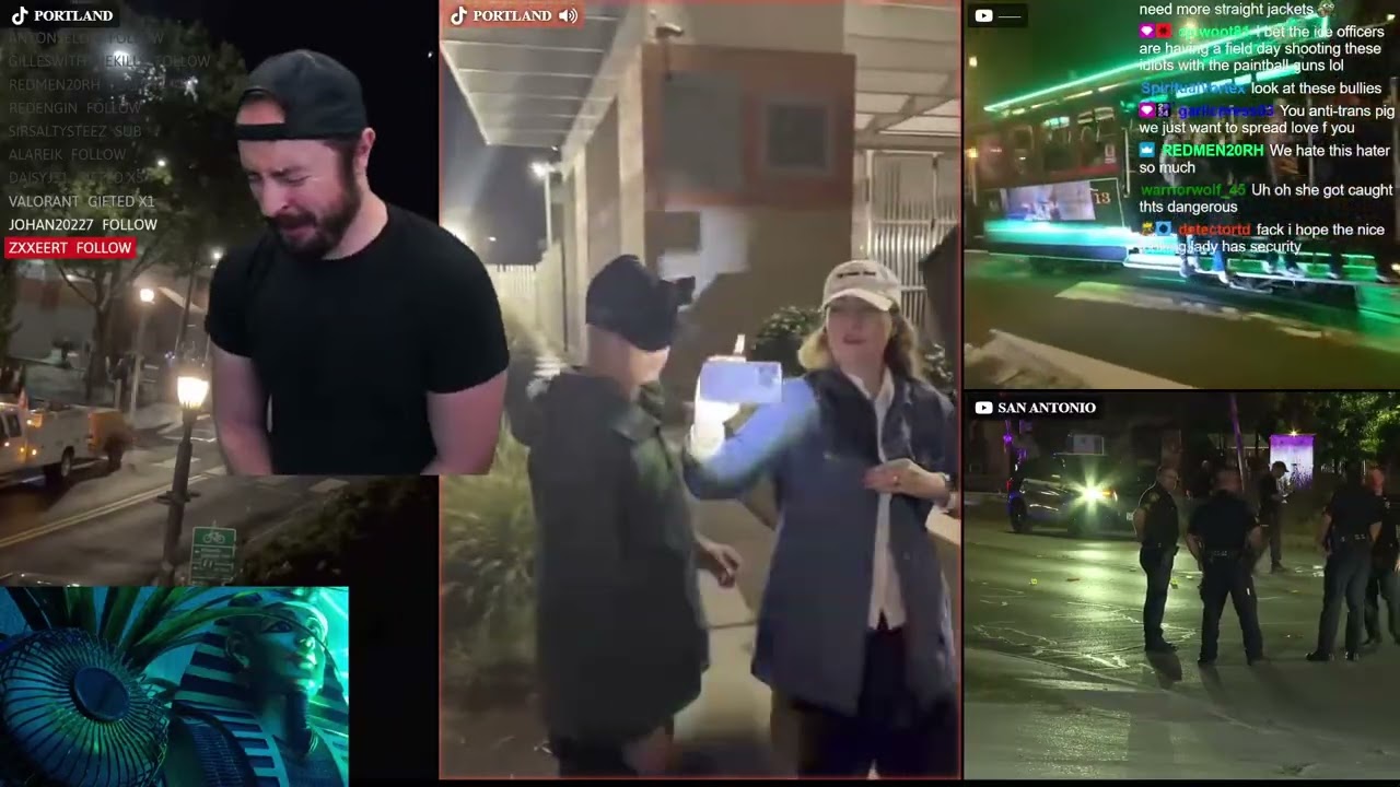 Portland Protest at ICE Facility