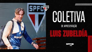 COLETIVA DE APRESENTAÇÃO: LUIS ZUBELDÍA | SPFC PLAY