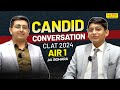 Candid Conversation with CLAT 2024 AIR 1 Jai Bohara  CLAT Toppers Interview