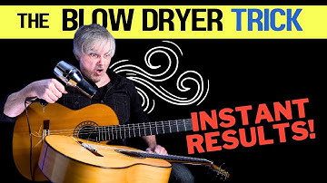 Break Your Strings in FAST with The Blow Dryer Trick