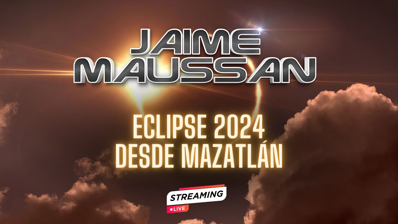 Transmisión en vivo eclipse solar total 8 de abril 2024 🔴 - YouTube
