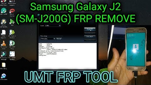 Samsung Galaxy J2 (SM-J200G) Frp Remove By UMT Dongle | Samsung |