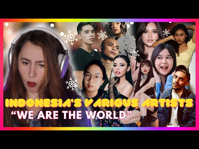 Indonesia's Various Artists We Are The World | Mireia Estefano Reaction Video class=