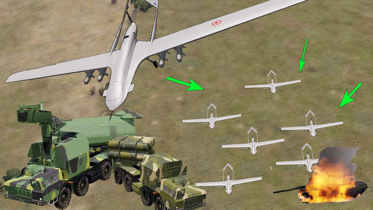 Army liberated Snake Island from Russian occupation | Bayraktar Tb-2 vs Fubezh Mi24 - arma3