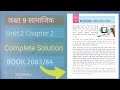 Class 9 Social Unit 2 Chapter 2 Exercise 2083 || @InbateNepal 
