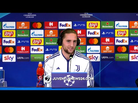 Conferenza Rabiot pre Juventus-Malmo: “Dovete ancora vedere il vero Adrien. I fischi non li patisco”