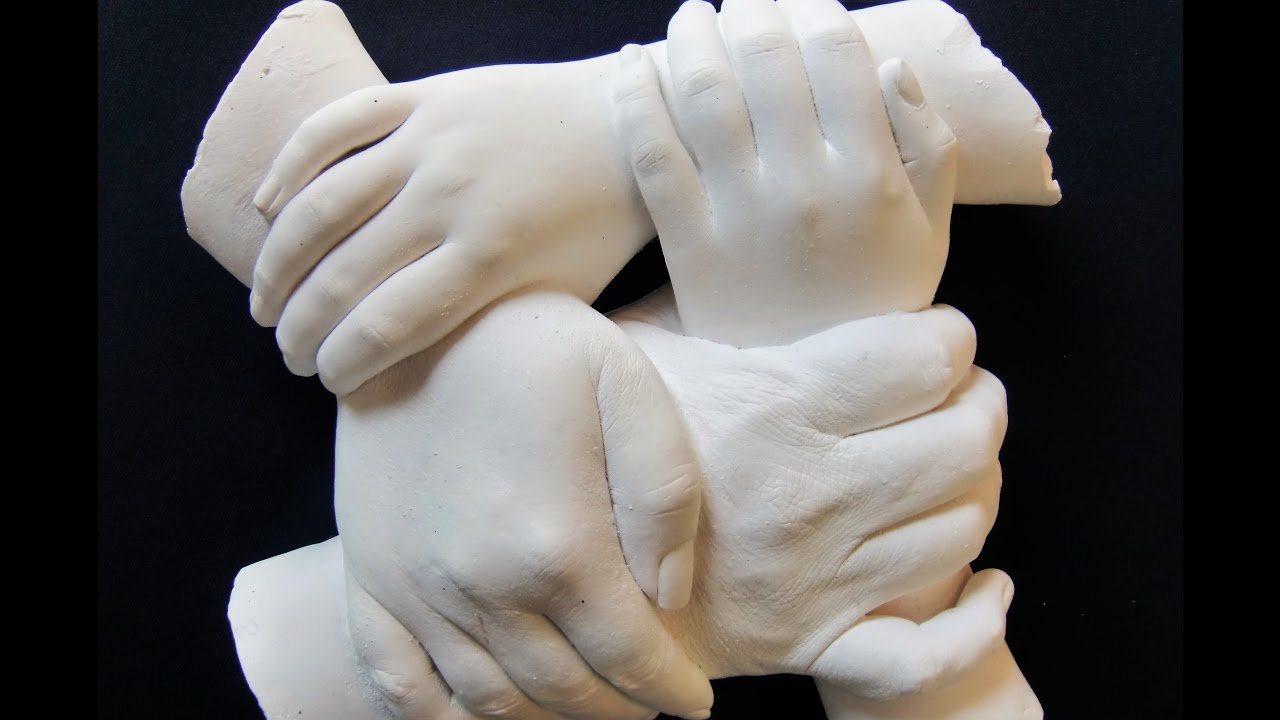 Holding Hands Couples/Family 3D Casting Kit - instructions (PART 1