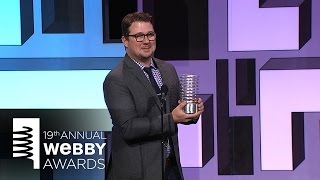 Twitch's 5-Word Speech at the 19th Annual Webby Awards