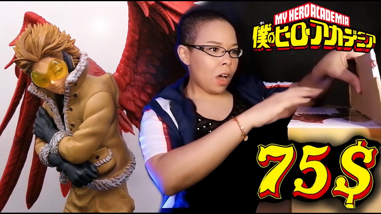 Unboxing and Review My Hero Academia Ichiban Kuji I'm Ready! Wing Hero Hawks Figure!