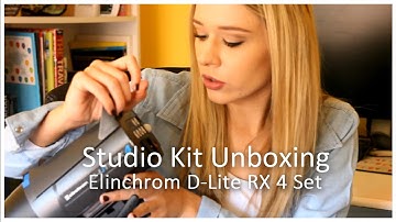 Elinchrom D-Lite RX 4 Studio Kit Unboxing