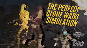 Helldivers 2 is the Perfect Clone Wars Simulation with mods!
