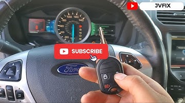 How to program key and fob on 2011-2015 Ford Explorer using Autel IM608 pro!