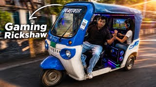 I Turned an Auto Rickshaw Into a Gaming Room 😱 screenshot 1
