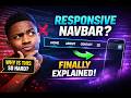 Responsive Navbar Explained (HTML + CSS + JavaScript) | Absolute Beginner Tutorial