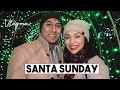 SANTA SUNDAY + LAFARGE CHRISTMAS LIGHTS! | Vlogmas Day 15 - LifeWithTrina