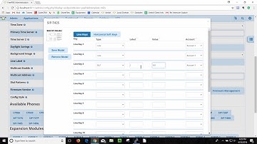 Yealink DSS Keys Edit Enpoint Manager