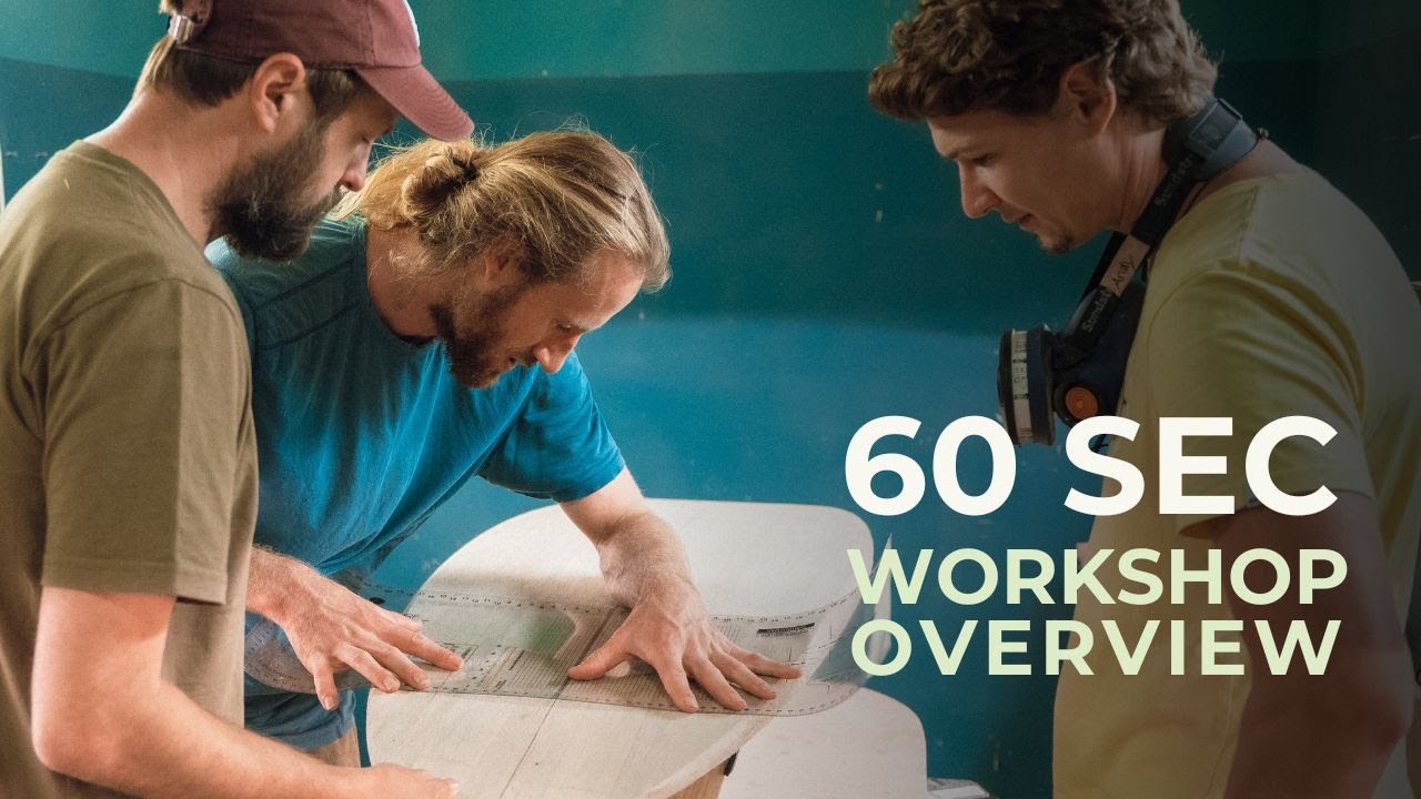 Learn how to build a Surfboard - YouTube