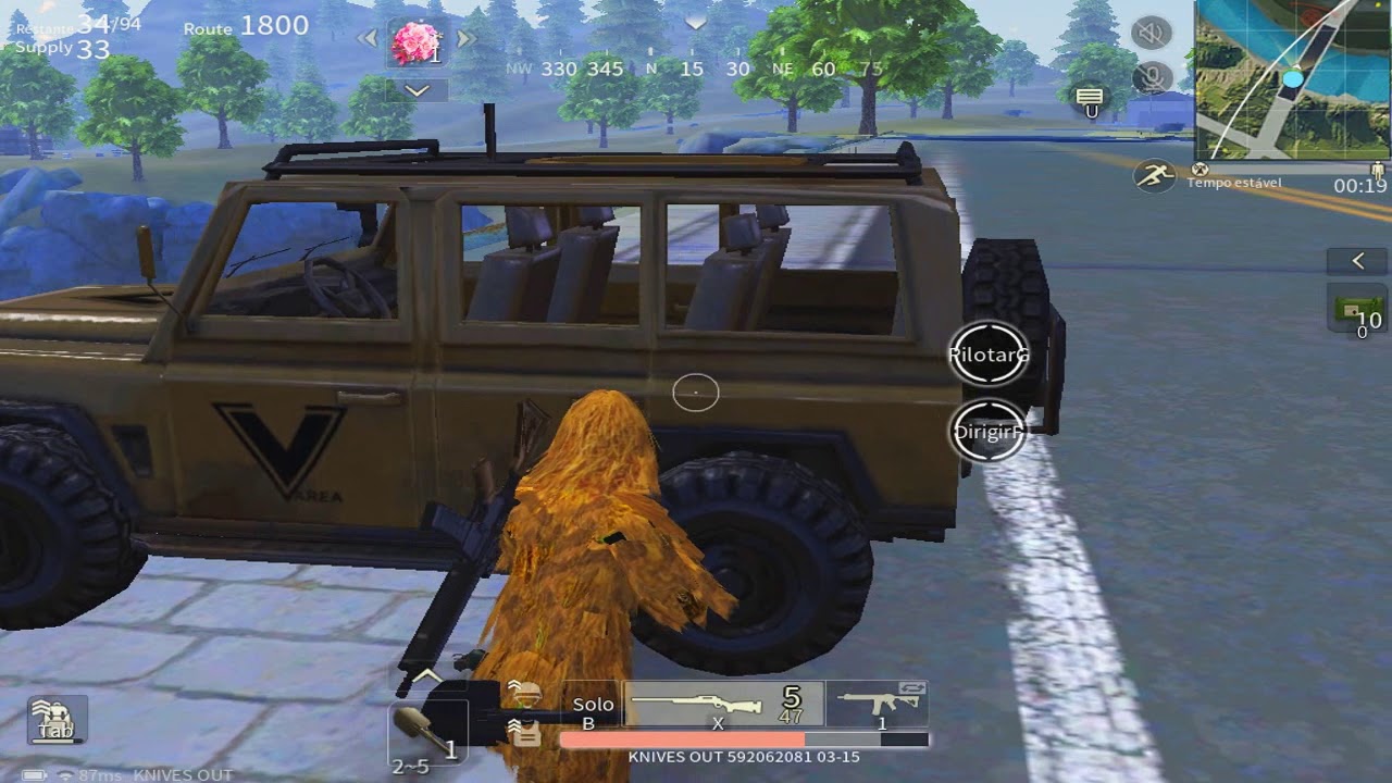 KNIVES OUT -  Solo WIN 15 Kills #3 - PC