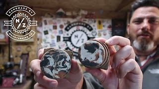 Mixing Milliput : The two part epoxy putty resin into wood!