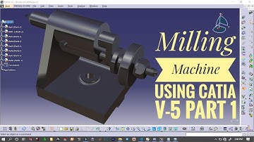 MILLING MACHINE TAIL  STOCK  using CATIA  (PART 1)  [ BODY]