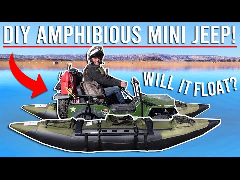 Will the mini jeep make it to Moab? Ep6: Amphibious, off-road, THE END.