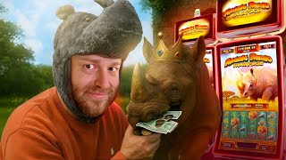 Will I Get My Revenge On This Reigning Rhino Slot?!
