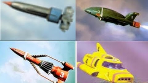 Thunderbirds 1, 2, 3 and 4 Launch Sequences