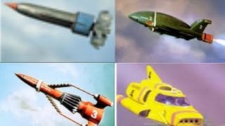 Thunderbirds 1, 2, 3 and 4 Launch Sequences