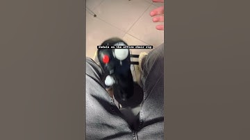 3D printed rudder pedals & stick