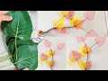 DIY | Skelton Leaf Wall Hanging | Home Decor Idea | Best Out of Waste | Shree Craft Place