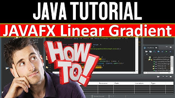 How to create Shape with Linear Gradient using Javafx