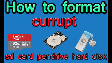How To Format USB/SD Card/Hard Disk Using CMD