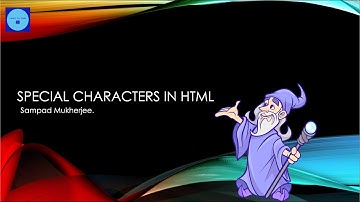 How to add Special Characters in HTML? | Easy Tutorials |  #HTML #LearnToCode