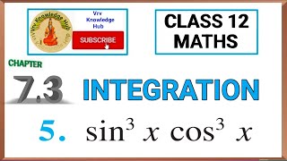 Class 12th INTEGRATION l Chapter 7 l Notes l Maths Exercise 7.3 Q 5 | NCERT #integration #maths