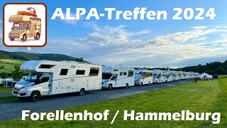 Hubstützen-Mängel und Dethleffs ALPA Treffen in Hammelburg - Womo-Stellplatz am Forellenhof #103