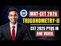 MHT CET Trigonometry-ll Maths PYQs | FREE PYQs ONE SHOT Series | MHT-CET PYQs | TestWizer